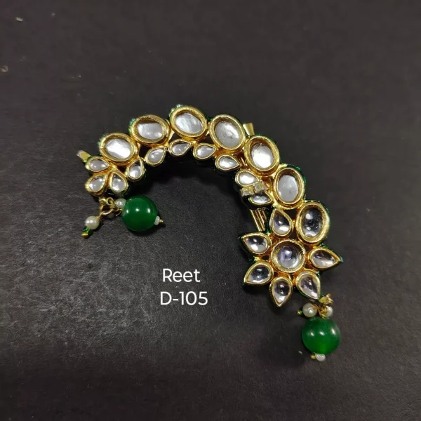 Kundan Wedding Brooch Safa Kalengi safa Pin Groom Wedding Tradtional Jewelry Se