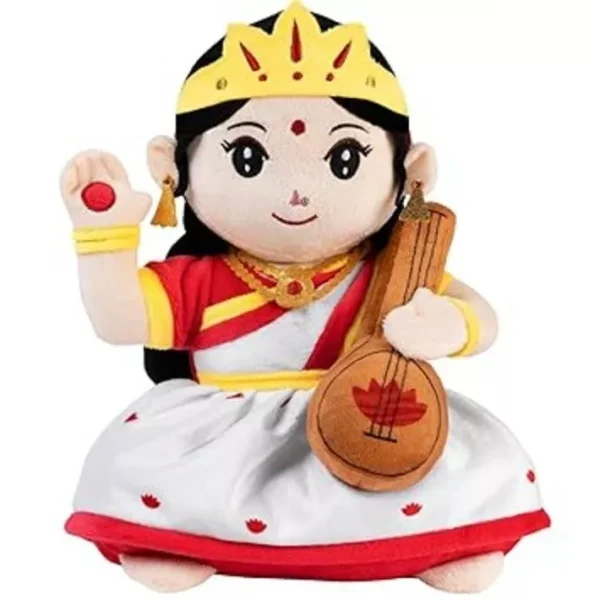 Soft toys Gmaes Kids Teddy Babbies Holi Festival Gift Birthday Devi Saraswati