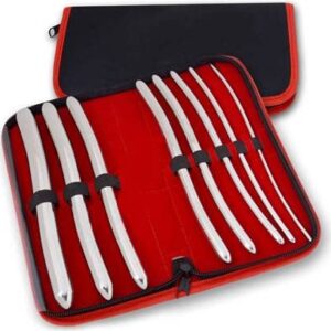 Hospiclub Hegar Dilator Set Gynaecology Stainless Steel Surgical Instrument (Hegar)