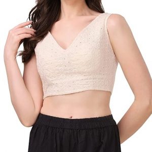 Women Cotton Sleeveless Blouse