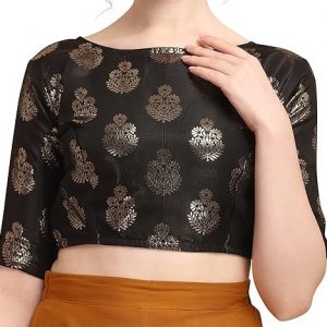 Women's Art Silk Half Sleeve Blouse