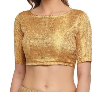 Women Art Silk Half Sleeve Blouse
