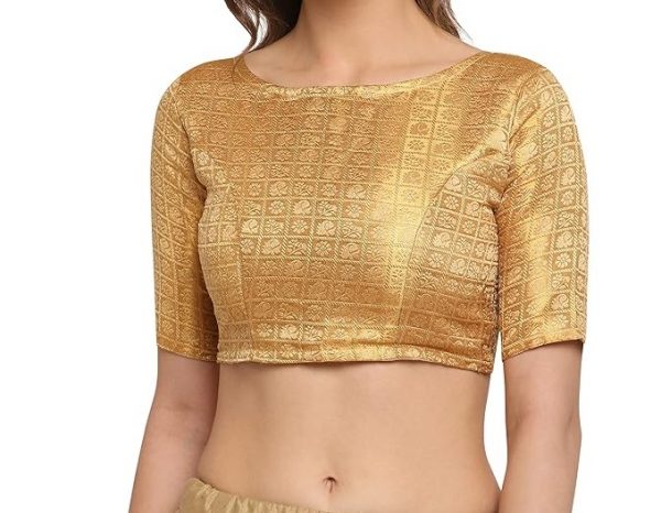 Women Art Silk Half Sleeve Blouse