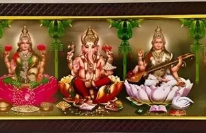 5 Hindu God Photo Frame for Pooja