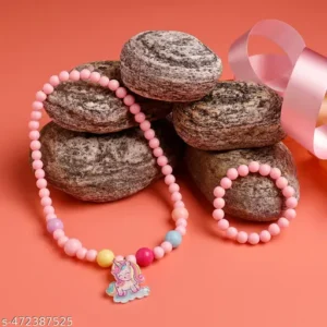 Magical Unicorn Multi-Color Necklace & Bracelet Set for Kids