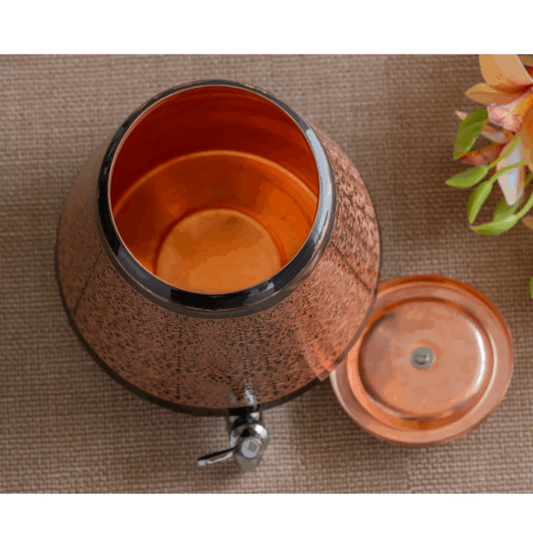 Health-Enhancing Copper Water Dispenser with Exquisite Design - Ancient Benefits, Modern Elegance - 5000 ML - Image 3