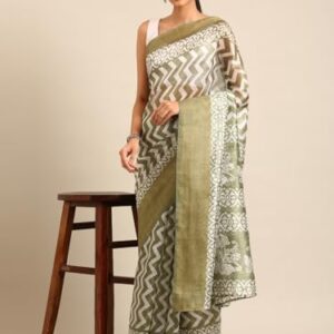Womens Polyester Saree For Women