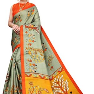 Women's Jacquard Art Silk Saree