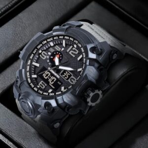 Resin Endurance Analog-Digital Sports Watch for Men and Boys