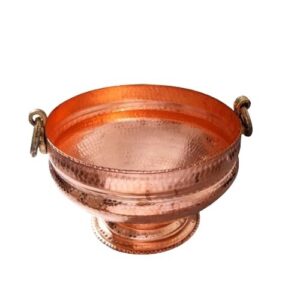 Copper Ghangal for Decoration/Pooja | Copper Puja Article/Ghangal | 18 Inches, 5