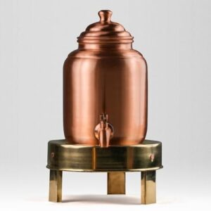 Pure Copper Pineapple Water Dispenser | Leak Proof Water Dispenser with Tap | Ma