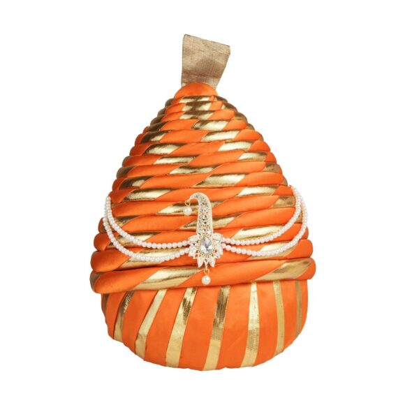 Safa Pagadi Marathi Pathani Dulha Wedding Traditiona Indian Turban Cap Party - Image 8