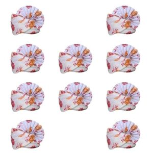 Safa Pagdi for Pooja Traditional Saffron Turban Religious Wedding Party Groom a