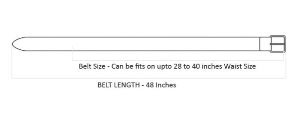 Men's Vegan Leather Belt for Men, Formal/Casual,Autolock,Black | Fit on up to 40 - Image 4