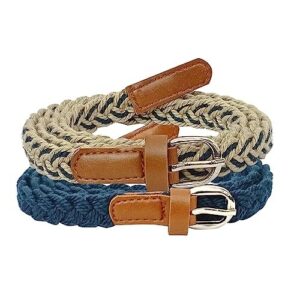 Women Cotton Braided Hand Made Casual Belt for Ladies | Handwoven Belt for Long