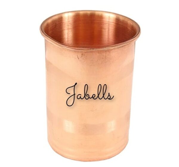 Set of 6 Copper Brass Leaf Designed Champange Glasses- 150ML each - Serving Cham - Image 8