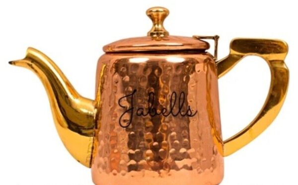 Pure Copper Coffee & Sugar & Tea Container, 4.7'' Inch - Coffee Container - Image 4
