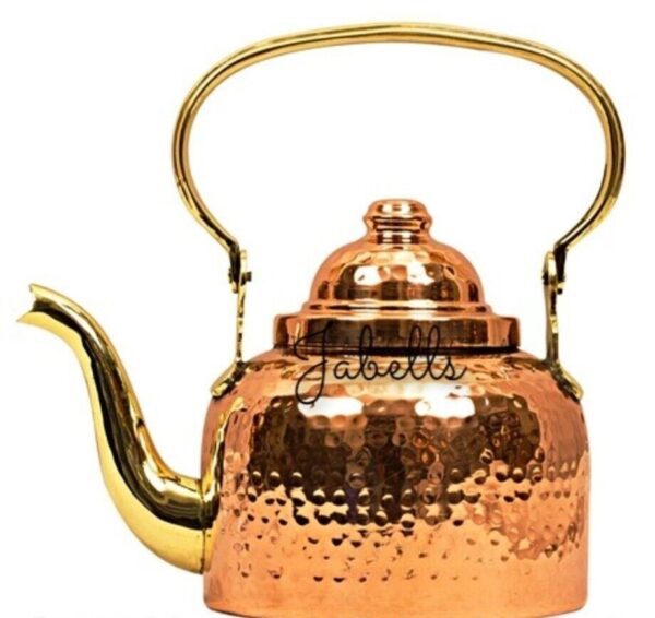 Pure Copper Coffee & Sugar & Tea Container, 4.7'' Inch - Coffee Container - Image 5
