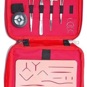 Complete Suture Practice Kit with Advanced Model Skin Pad for Medical Students,