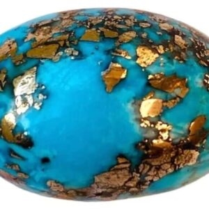 irani Turquoise firoza Stone Original Certified 19.00 Ratti AAA++ Grade Natural