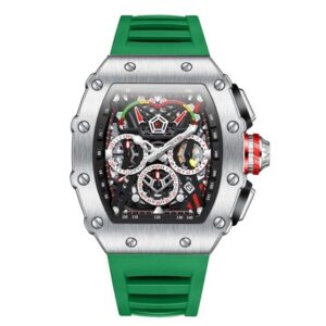 Multifunction Watch - with Day, Date, and 24-Hour Sub-Dials” | Water Resistant S