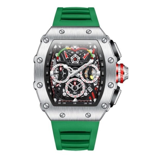 Multifunction Watch - with Day, Date, and 24-Hour Sub-Dials” | Water Resistant S