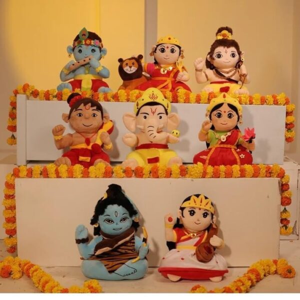 Box Mantra Chanting Baby Krishna, Hanuman, Ganesha, Rama, Shiva, Devi Durga, Sar - Image 2