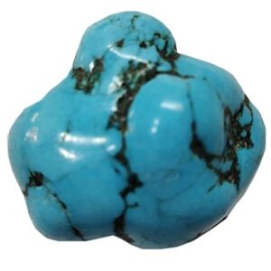 Blue Turquoise Crystal Pheroja Firoja Feroja Natural Rough Peru Stone Cluster Ch