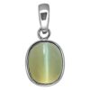 GEMS 4.25 Ratti 3.47 Carat A+ Quality Cat's Eye Lehsunia Gemstone Pendant for Wo