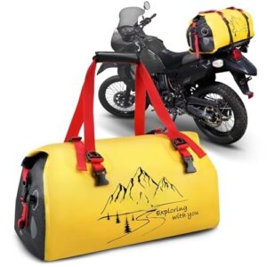 Motorcycle Dry Bag 66L Waterproof Duffel bag Wear resistant bottom Motorcycle T