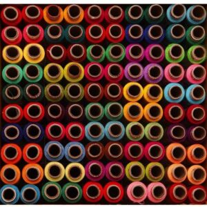 Polyester Sewing Thread 100 Tubes (50 Shades 2 Tube Each) Ladies Special Thread/