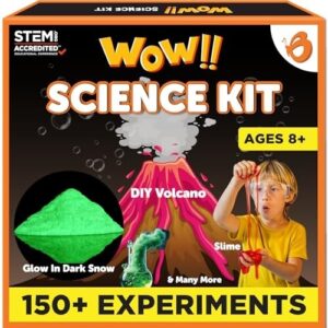 150+ Science Experiment Kit for Boys Girls Ages 8-10-12-14 Year Old Kids | Birth