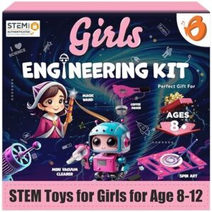 100+ STEM Engineering Project Kit for Girls Ages 8 10 12 15 Years | Ultimate DIY
