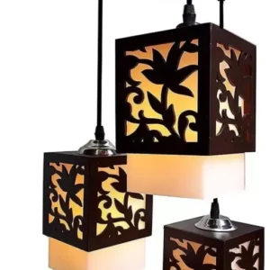 Lamp/Pendant Lamp/Ceiling Light/wall Light/Wall Lamp/ Outdoor Lamp to décor your Home/ Bedroom/ Drying Room/ Living room/ Restaurant and Decorative Pendants Ceiling Lamp (BLACK & WHITE) COLOR HANGING LAMP.
