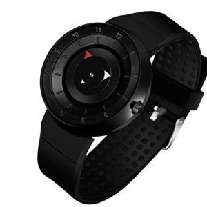 Premium Black Dial Uniq Design with Latest Trand Synthetic band Analogue Watch f | eBay