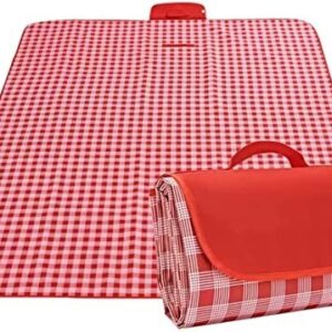 Picnic Blanket 150 * 200 cm Portable Beach Mat Waterproof Outdoor Blanket with H | eBay