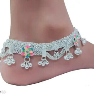 Kundan Indian Jewelry Set Anklet Payal Pajib Payjeb Jewellery Traditiona Set | eBay