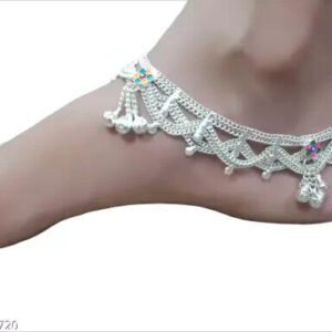 Kundan Indian Jewelry Set Anklet Payal Pajib Payjeb Jewellery Traditiona Set a | eBay