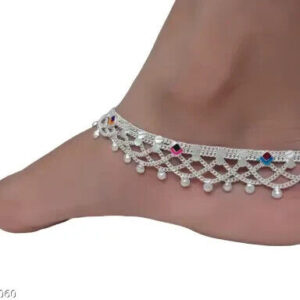 Kundan Indian Jewelry Set Anklet Payal Pajib Payjeb Jewellery Traditiona Set g | eBay
