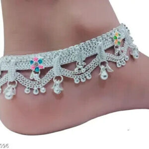 Kundan Indian Jewelry Set Anklet Payal Pajib Payjeb Jewellery Traditiona Set k | eBay