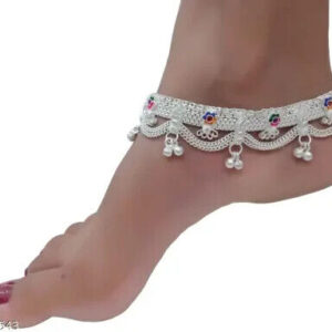 Kundan Indian Jewelry Set Anklet Payal Pajib Payjeb Jewellery Traditiona Set r | eBay