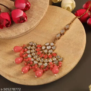 Kundan GoldPlated Jewelry Indian Jewelry Mang Tikka TIka Head Jewellery Setm | eBay