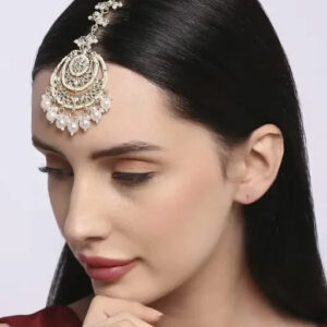 Kundan GoldPlated Buy 1 get 1 Jewelry Mang Tikka TIka Head Jewellery Set India c | eBay
