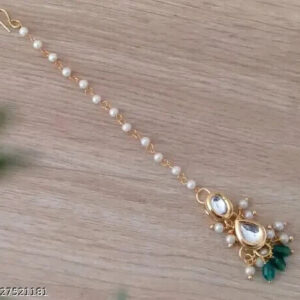 Kundan GoldPlated Buy 1 get 1 Jewelry Mang Tikka TIka Head Jewellery Set India | eBay