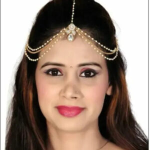 Kundan GoldPlated Jewelry Mang Tikka TIka Head Jewellery Set Buy 1 Get 1 free I | eBay