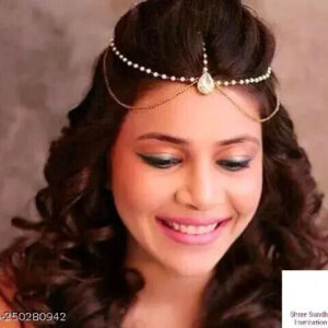 Kundan GoldPlated Jewelry Mang Tikka TIka Head Jewellery Set Buy 1 Get 1 free G | eBay