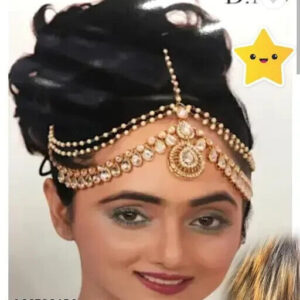 Kundan GoldPlated Jewelry Pakistani Jewelry Mang Tikka TIka  Head Jewellery SetT | eBay