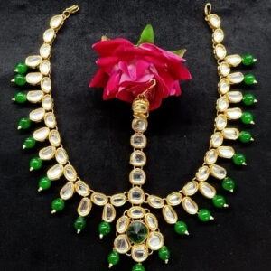 Kundan GoldPlated Jewelry Pakistani Jewelry Mang Tikka TIka  Head Jewellery SetH | eBay