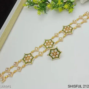 Kundan GoldPlated Shisful Jewelry Pakistani Maroon Stud Sheeshphool Jewelry Setm | eBay