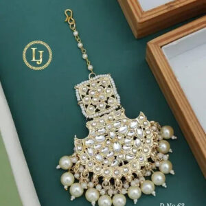 Kundan GoldPlated Jewelry Pakistani Jewelry Mang Tikka TIka  Head Jewellery SetG | eBay